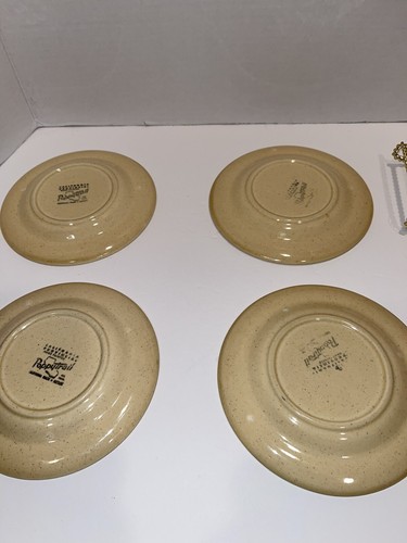 12 Vintage Metlox Poppytrail CALIFORNIA PROVINCIAL Rooster 6 3/8" bread Plates - Picture 9 of 11