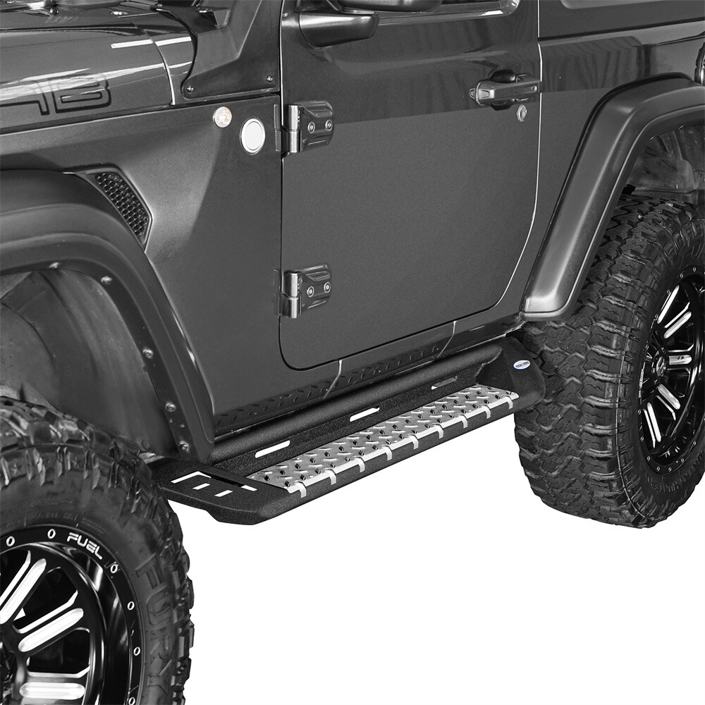 Fit Jeep Wrangler JL 2018-2025 2-Door Side Step Running Boards