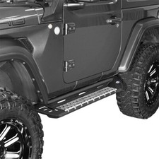 Fit 2-door Jeep Wrangler Jl 2018-2026 Non-slip Side Step Nerf Bar Running Board