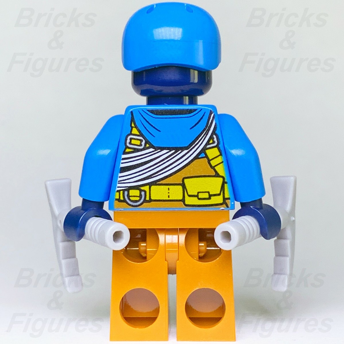 Town City LEGO® Arctic Climber Blue Helmet & Ice Picks Minifigure