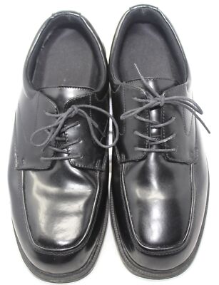 NUNN BUSH 84175-001 Black Leather Lace Dress Oxfords Loafers Shoes Mens 11M NEW Nunn Bush Black Leather Oxfords Mens Size 13 M Square Toe  main image 4