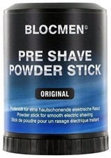 GENUINE BLOCMEN ORIGINAL PRE-SHAVE POWDER STICK FOR ALL ELECTRIC SHAVERS 60g NEW