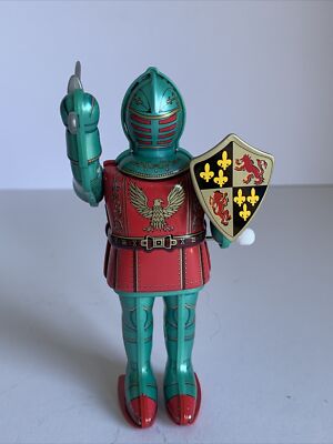 ✨希少✨MASUDAYA Mini Knight in Armor 日本製 Masudaya Vintage Toy Robot Mini Knight in Armor made in japan