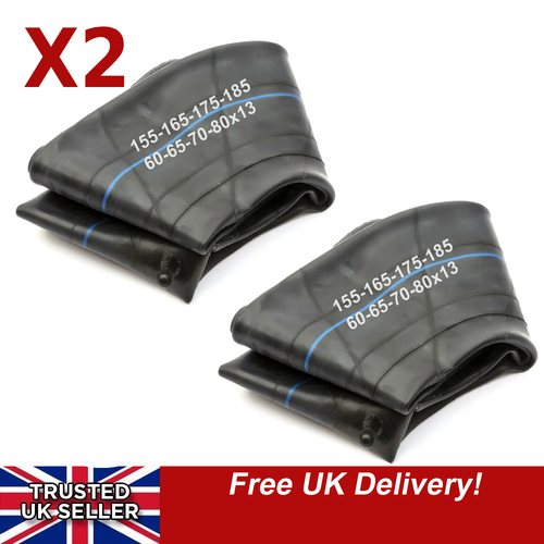 Two 13 Inch Car Tyre Inner Tube 155x13 165x13 175x13 185x13 60/65/70/80 13'' x2 eBay