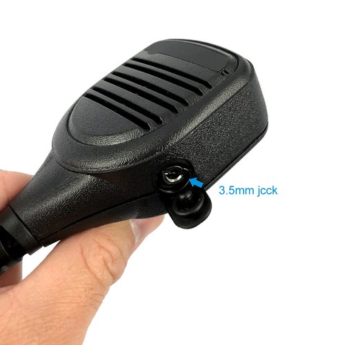 Handheld Speaker Micphone For Motorola XiR P6600 P6620 DP2400 MTP3000 MTP3250 S - Zdjęcie 11 z 13