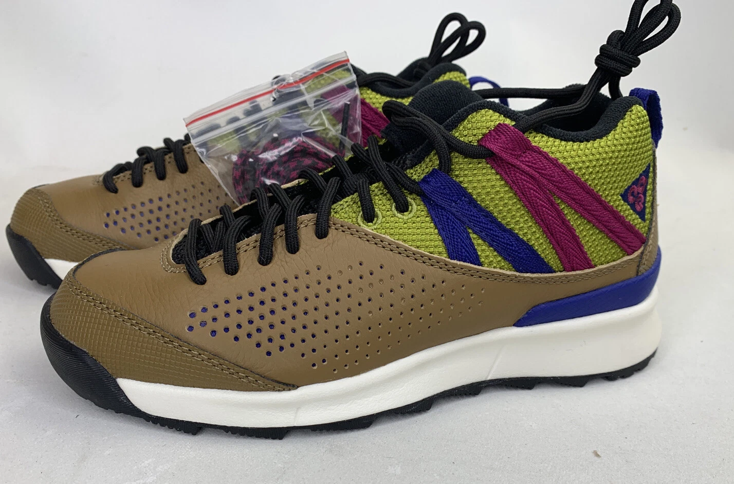 Nike ACG Okwahn II Men's Trail Running Shoes Brown Men's Size 4 525367-201 🔥
