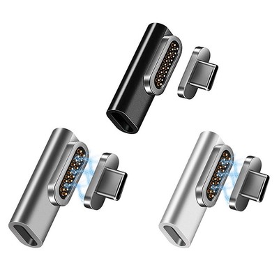 Magnetic Type-C 3.1 USB C Adapter 20Pin Notebook Laptop Charging Converter