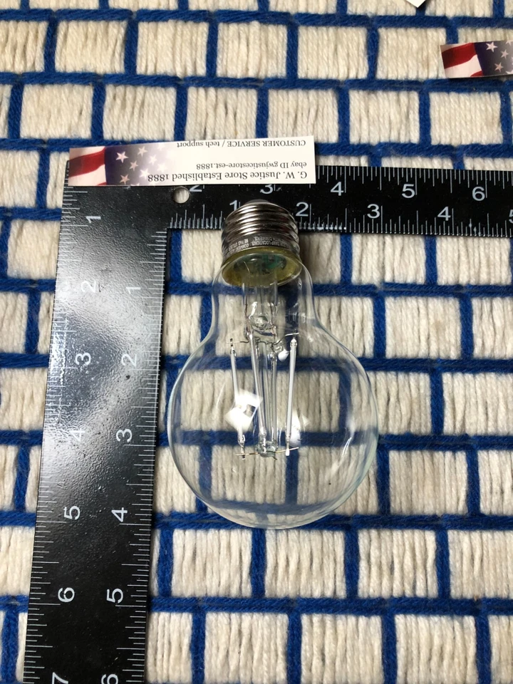 new LED 7 watt = 60w UV black light Bulb A19 Blacklight BLUE glow ships for 7¢* - Image 3 of 4