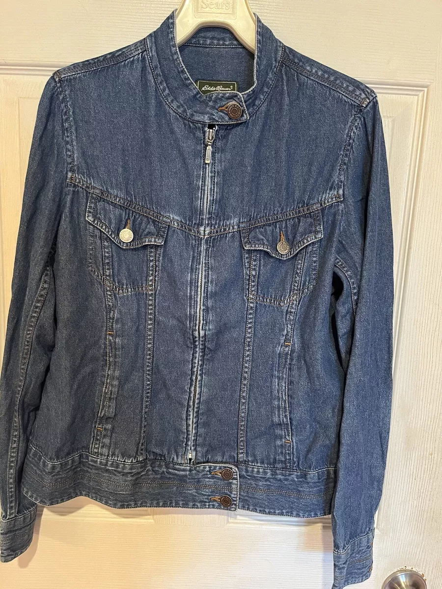 Eddie bauer womens jean jacket cheap