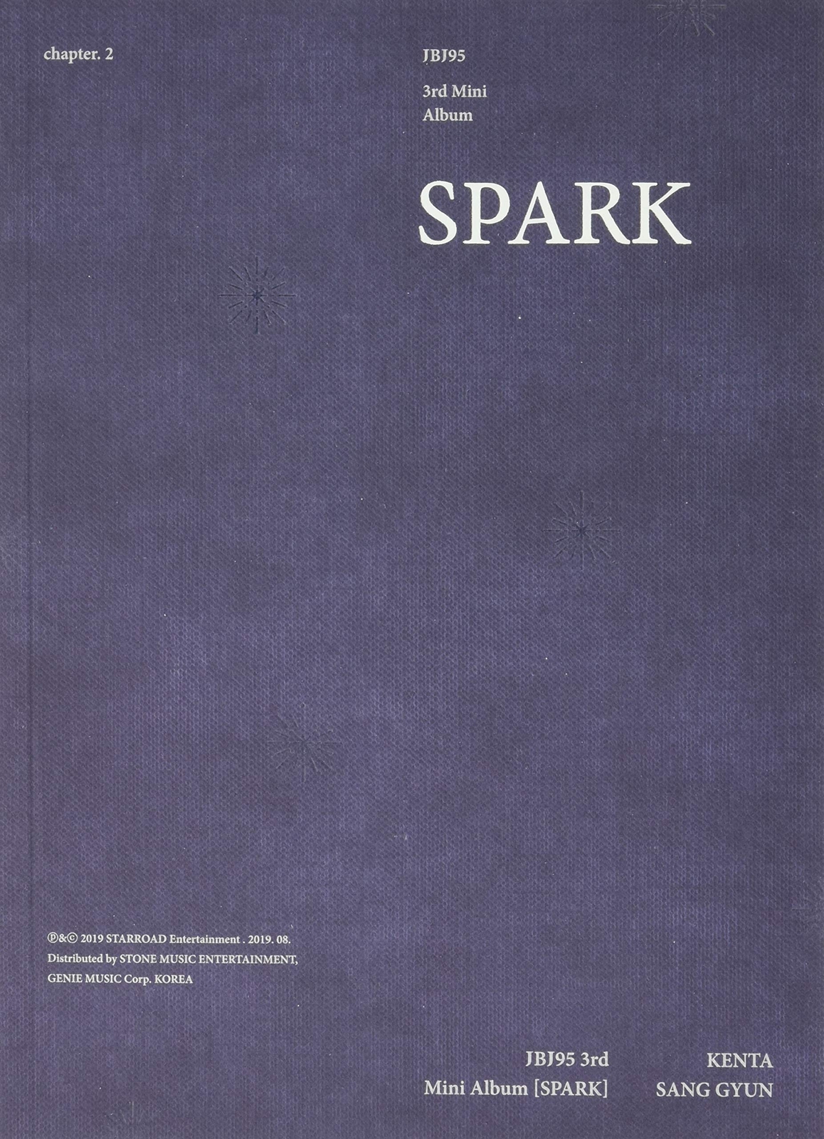 JBJ95 Spark Incl. 72pg Photobook, Bookmark + Postcard (CD)