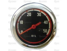 Oil Pressure Gauge, 50 LB fits White Oliver Mpl Moline 1550, 1555, 1600, 1650, 1