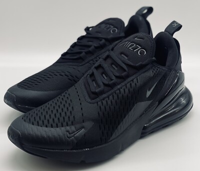 NEW Nike Air Max 270 'Triple Black' AH8050-005 Men's Size 12
