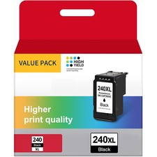 PG-240 XL Black Ink Cartridges for Canon 240XL PIXMA Printer MG3620 MX532 MG3520
