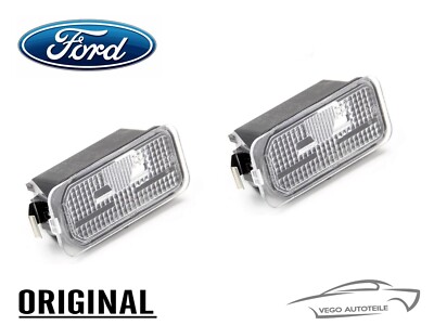 2x Weiße LED Kennzeichenleuchten - CAN-BUS Kompatibel Für Ford & Jaguar