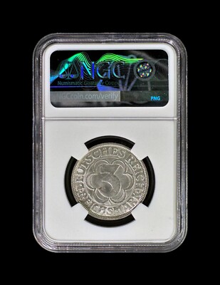 【さち】1927 A ドイツ ノルドハウゼン 3 マルク 銀貨 MS64 IMG_6226.jpg?v=1705059851