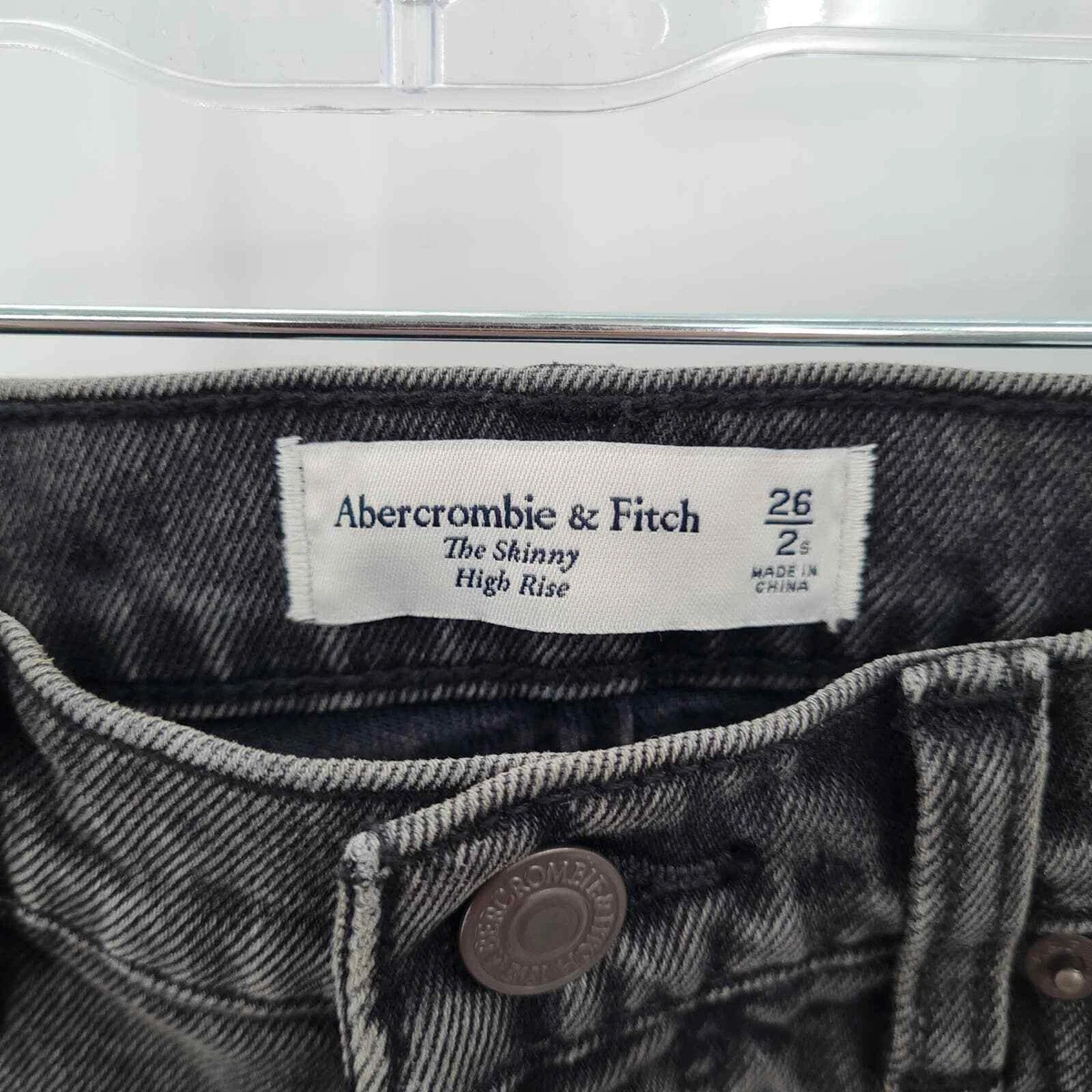 Abercrombie and fitch cheap embroidered jeans