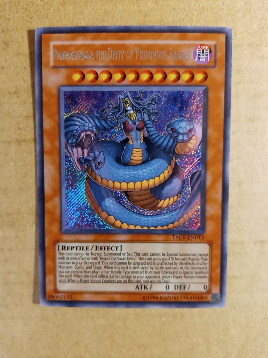 Vennominaga The Deity of Poisonous Snakes unl Secret Yugioh Vennominaga The Deity of Poisonous Snakes unl Secret Yugioh