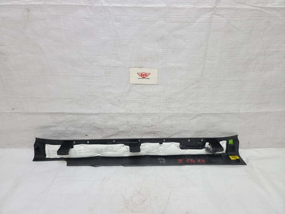 2015 - 2017 Kia K900 Front Right Passenger Door Sill Scuff Step Plate Cover Trim Foto 3 de 4