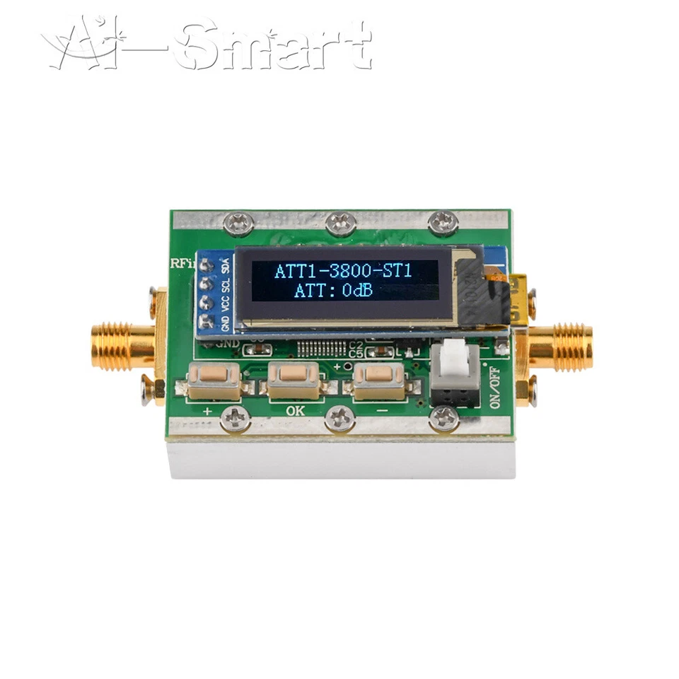 Digital Programmable RF Attenuator Control 0-31dB Adjustable 1dB 1MHZ-3800MHz - Image 3 of 4
