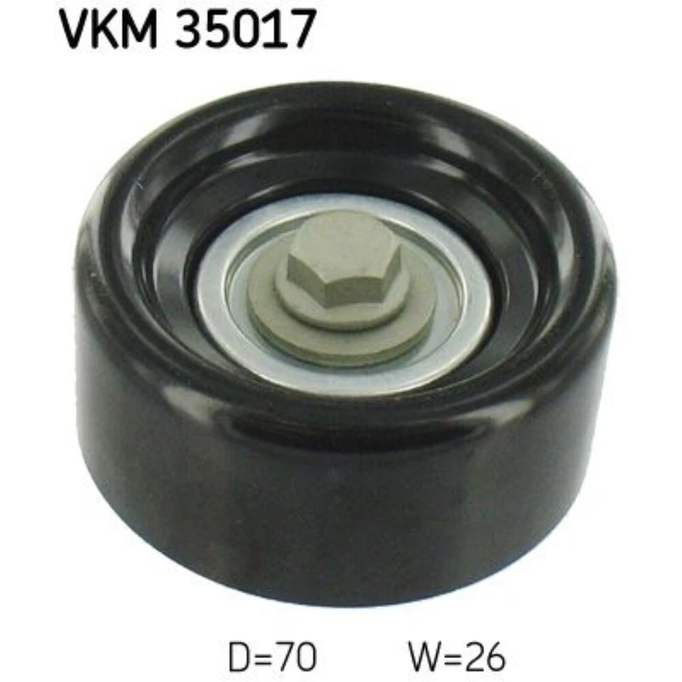 SKF Umlenk Führungsrolle Keilrippenriemen für Opel Astra J GTC Insignia A - Bild 1 von 1