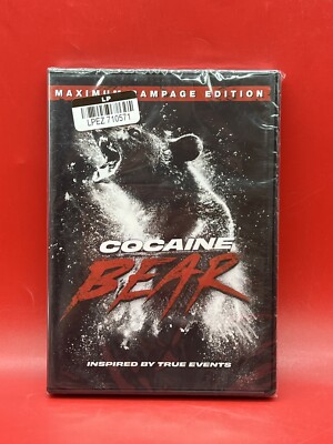 COCAINE Bear (DVD, 2023) New/Sealed