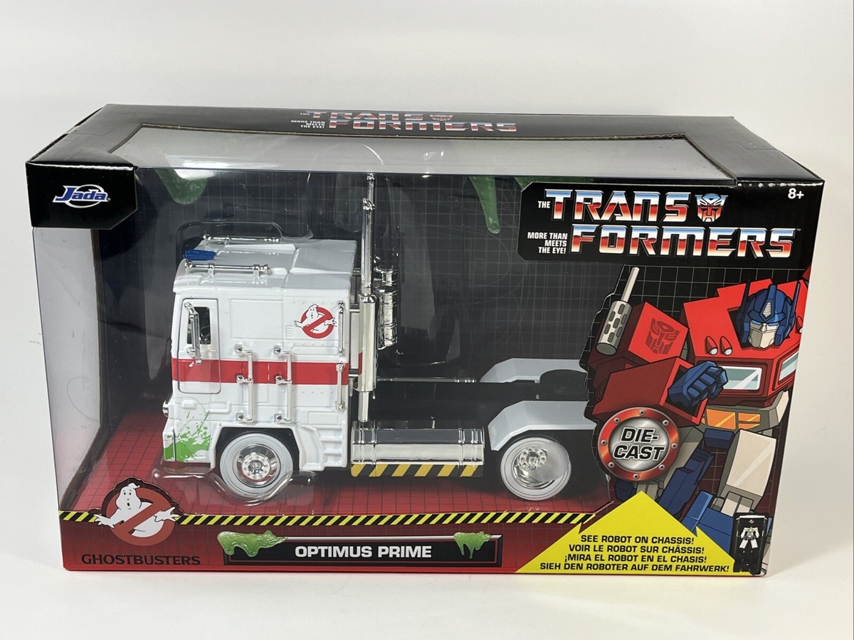 JADA トランスフォーマー Optimus Prime ゴーストバスターズ TRANSFORMERS OPTIMUS PRIME GHOSTBUSTERS MASHUP 1:24 DIECAST