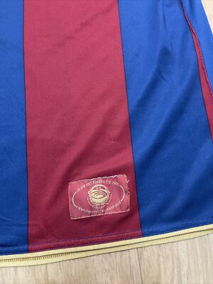 Vintage Nike Barcelona 1957-2007 Camp Nou Soccer Jersey Men's XL