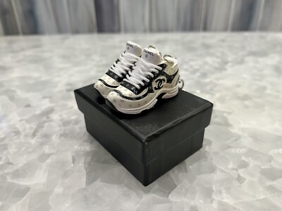 New Mini 3D, Fashion Sneaker, Hand Painted Keychains. 2 Per Box! Bougie Gifts  