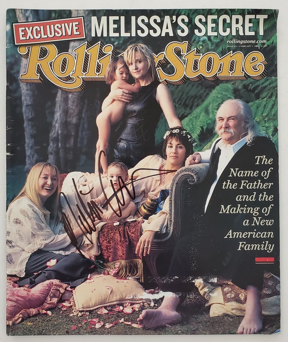 Melissa Etheridge Signed Rolling Stone Magazine Issue 833