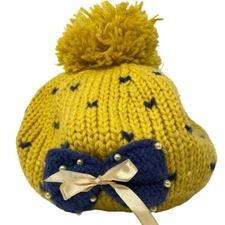 Jamont Headwear Yellow & Blue Fashion Cap NWT