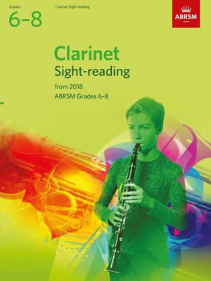 Clarinet Sight-Reading Tests, ABRSM Grades 6-8: from 20 - Sheet music NEW ABRSM