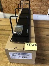 Ortronics OR-60400057 Wire Management Panel 3.5x19 3" x 4" Rings Painted Black