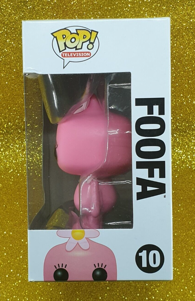 FUNKO POP TELEVISION YO GABBA GABBA #10 FOOFA VAULTED VINYL FIGURE