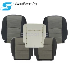2009 2010 2011 2012 For Dodge Ram 1500 2500 Replacement Cloth Seat Covers Gray