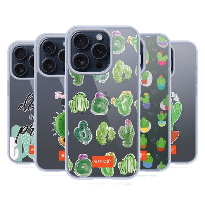 OFFIZIELLE Emoji  KAKTUS UND ANANAS GEL HÜLLE FÜR APPLE iPhone HANDYS
