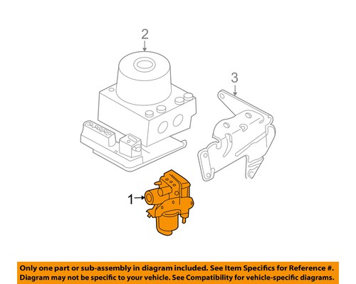FORD OEM Anti-lock Brakes-Control Module 8L8Z2C219D | eBay
