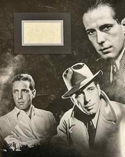 Humphrey Bogart Signed Display ICZ Dave Norman Autograph COA
