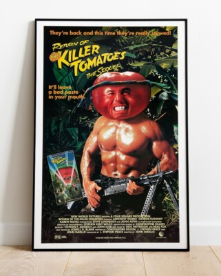 Rückkehr der Killer Tomaten Film Foto/Poster bis 36 Zoll