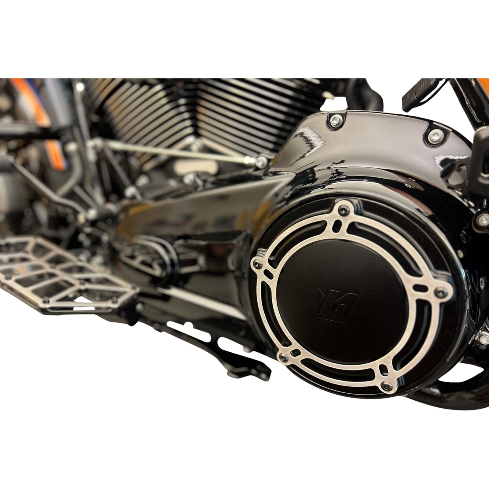 KODLIN USA 1107-0740 K25409 NXL Derby Cover - Black - M8 Touring