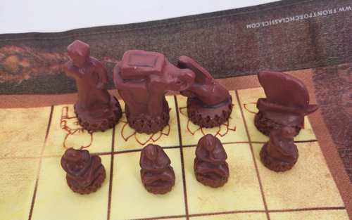 Chaturanga Classic Game From India Wooden Box Front Porch Classic Complete - Picture 14 of 19