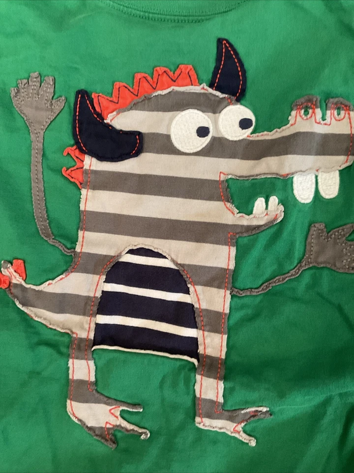 Hanna Andersson Shirt 140 Boys  Monster Flaw - Imagem 4 de 4