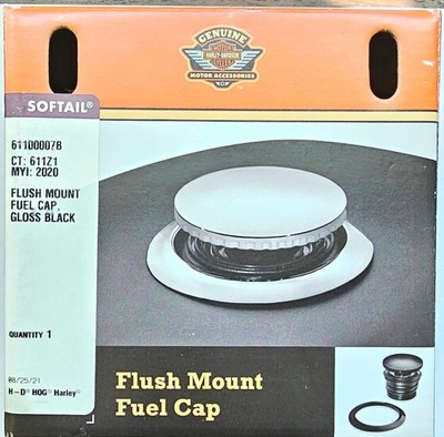 Harley Davidson 61100007B Flush Mount Fuel Cap - Fits  21-'23 FLHXS & FLTRXS NIB