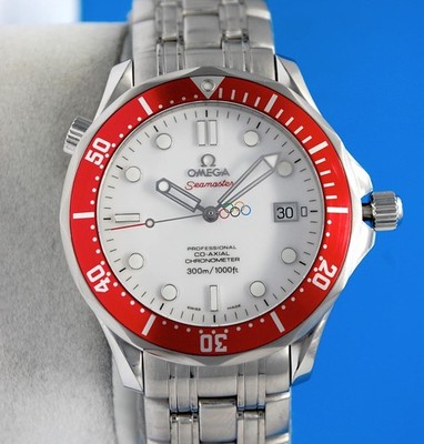 Mens Omega Seamaster Co-Axial Chronometer Olympic watch - 212.30.41.20.04.001