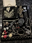 Vintage Sarah Coventry Costume Jewelry Lot Brooch Necklace Earrings Bracelet