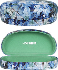 Hard Shell Sunglasses Case,Classic Large Glasses Case for Sunglass, Eyeglasses w