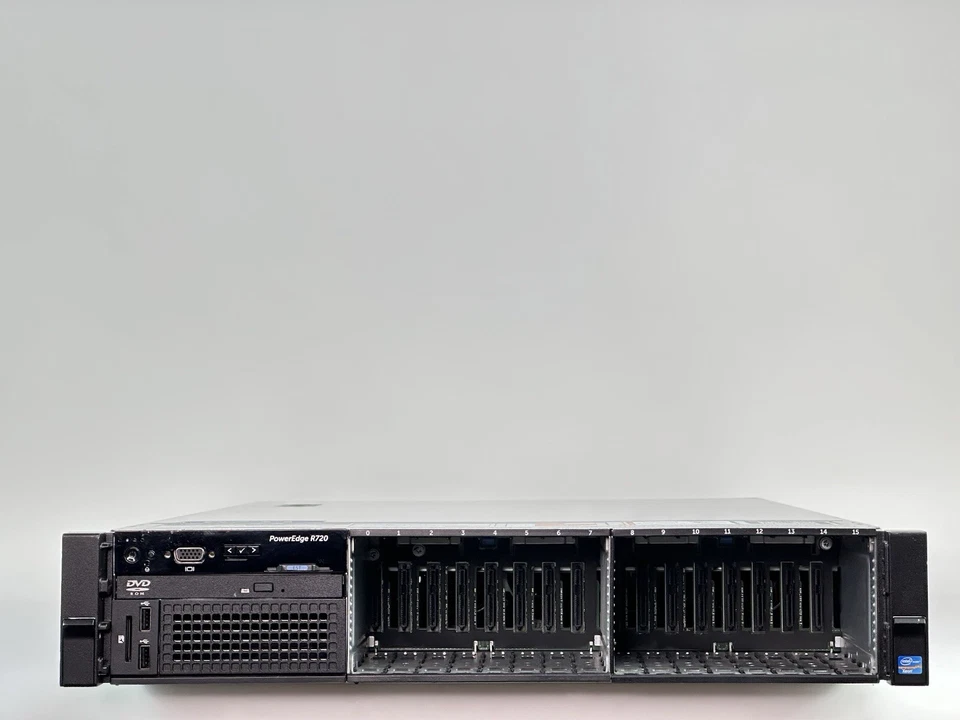 Dell R720 16x SFF Two Intel Xeon E5-2670 192GB No HDD PERC H710P 2x 750W PSU SAS - Image 2 of 4