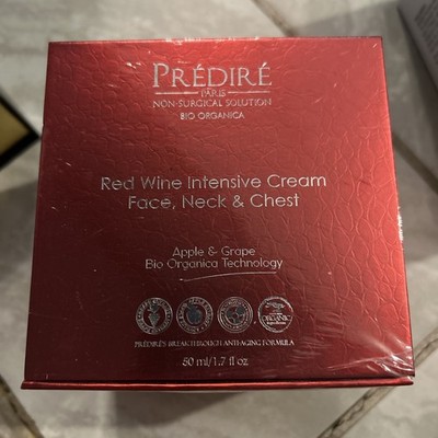 Predire  Red Wine Intensive Cream Face, Neck, Chest  Stem Cell-Apple&Grape NEW