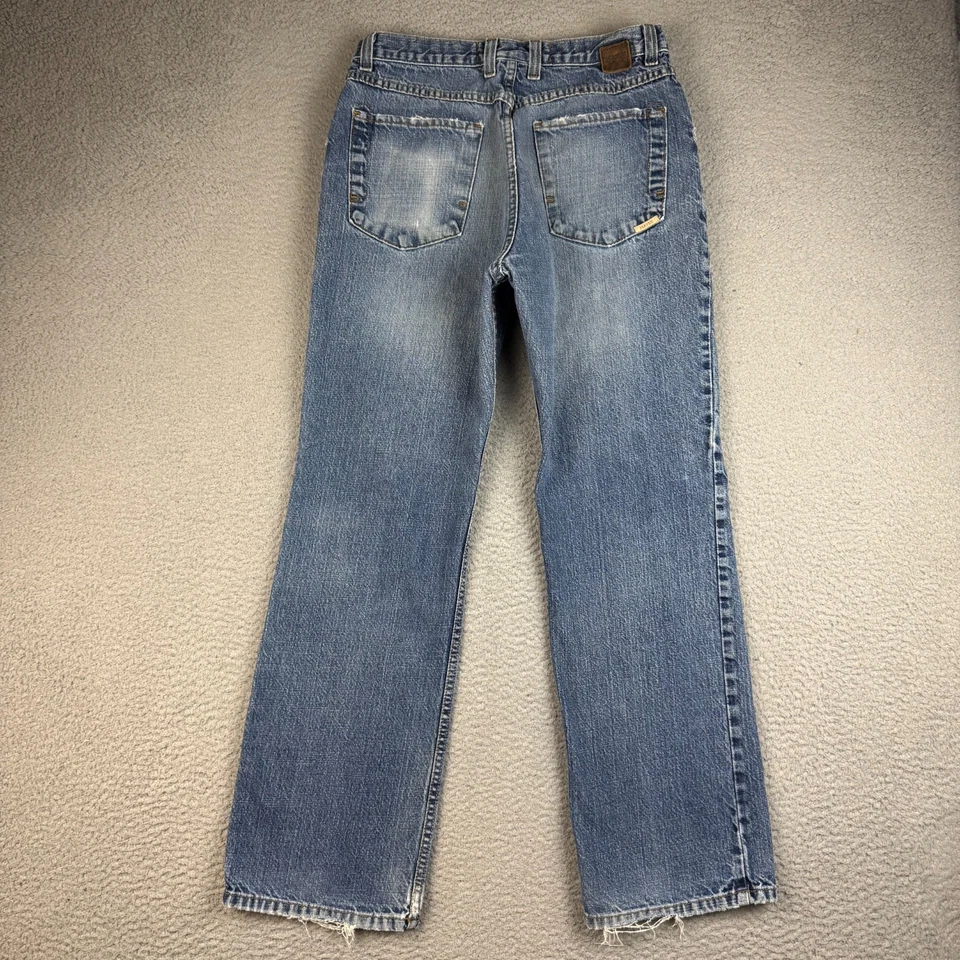 VTG Matix Miner Jeans Men's Size 34 USA Made Faded Skater Y2K Button Fly Denim - Image 2 of 4