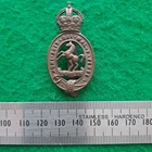 WW1 British Army Royal East Kent Yeomanry Regiment Officers Bronze Cap Badge