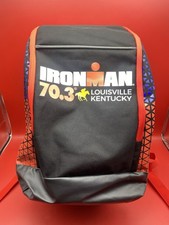 Ironman 70.3 Louisville Kentucky 2024 Backpack Black Gear Bag KY Triathlon